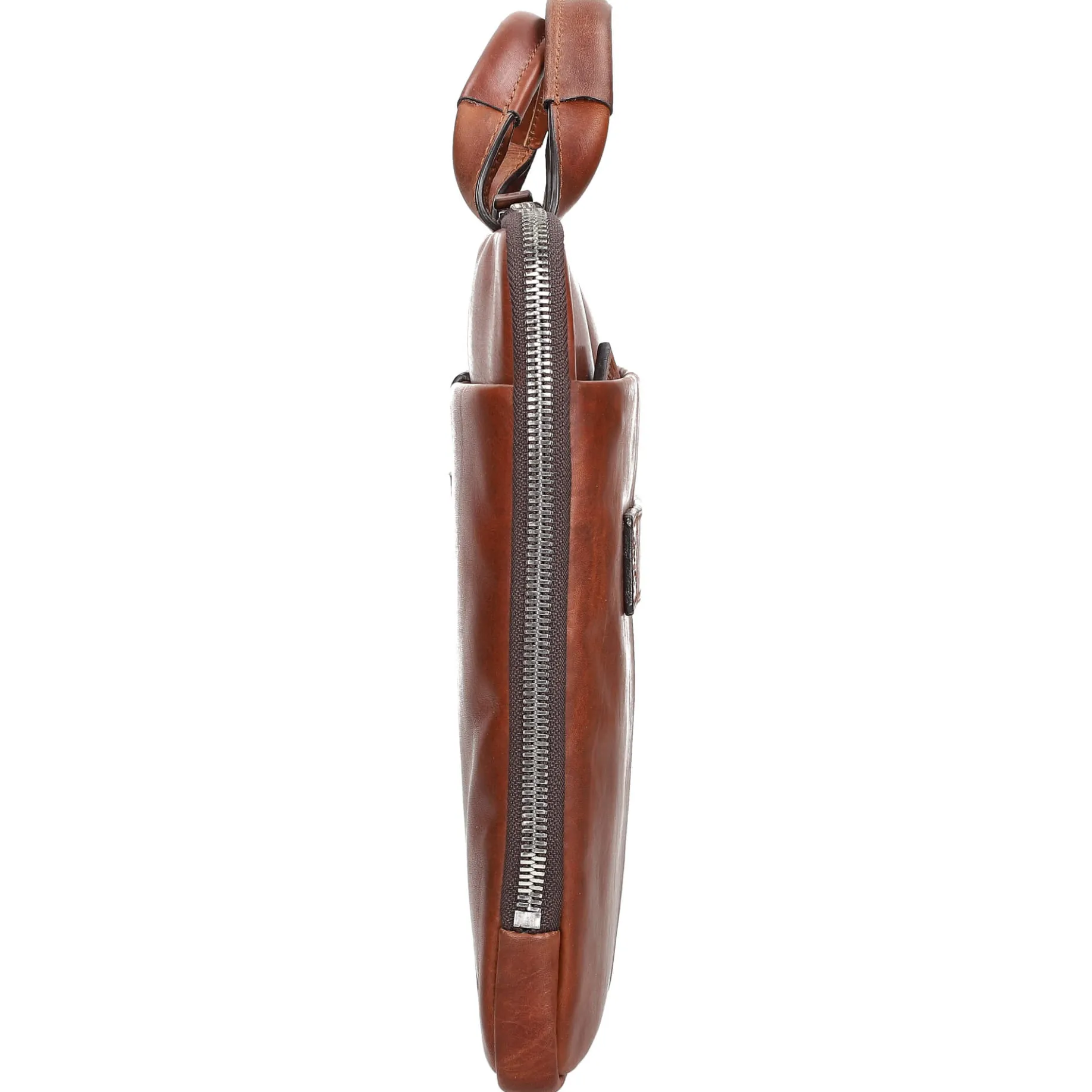 Loreto Samu - Aktentasche 14" 38 cm RFID (darkbrown)
