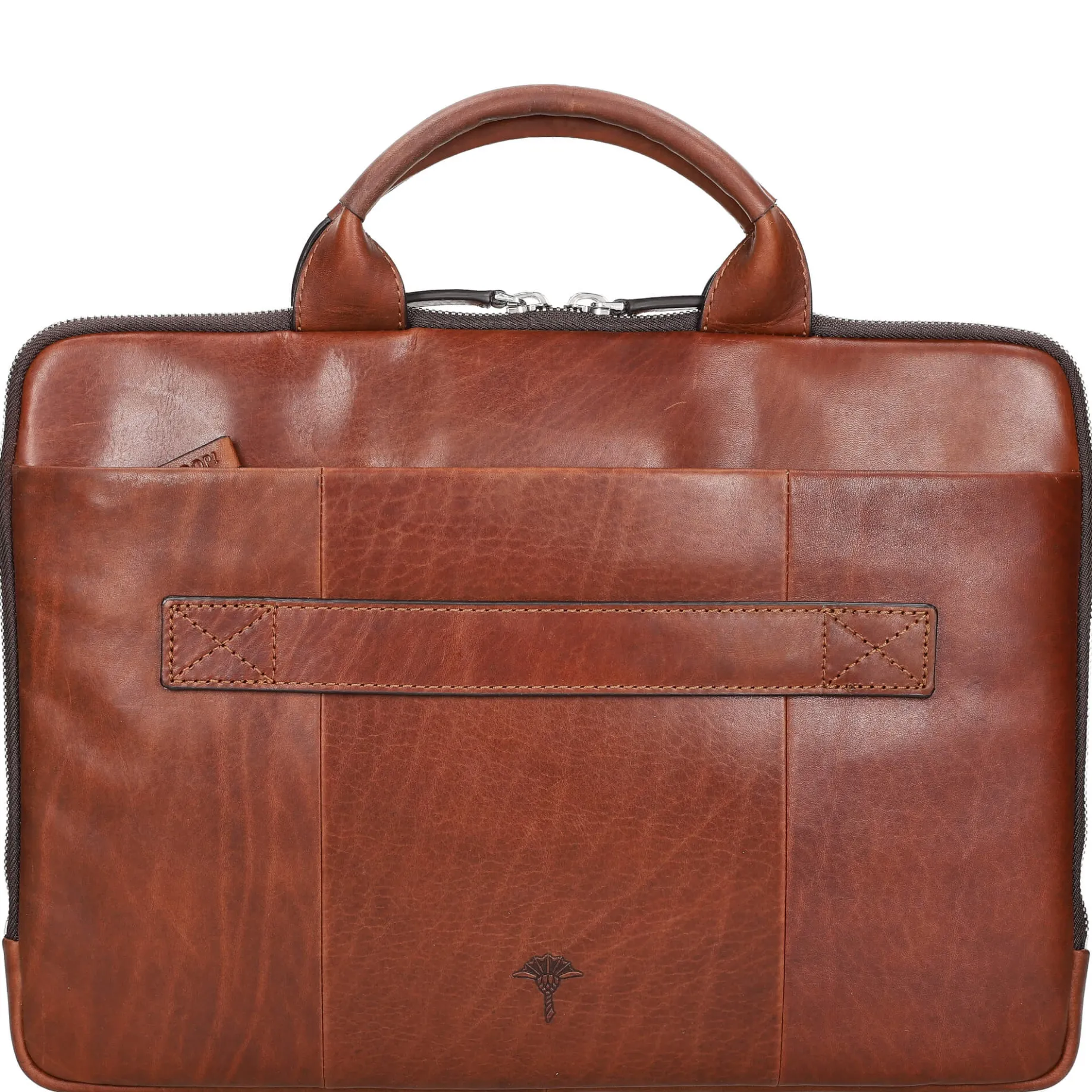 Loreto Samu - Aktentasche 14" 38 cm RFID (darkbrown)