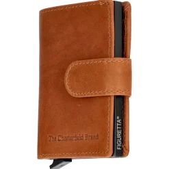 Loughton - Kreditkartenetui 8cc 10 cm RFID (cognac)