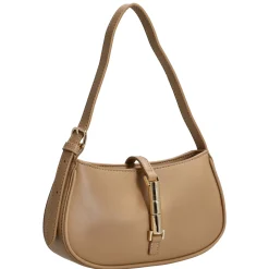 Loviisa - Schultertasche 23 cm (coffe & cream)