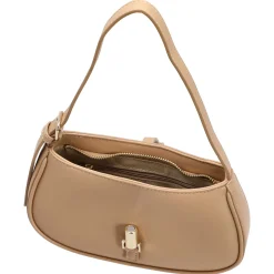 Loviisa - Schultertasche 23 cm (coffe & cream)