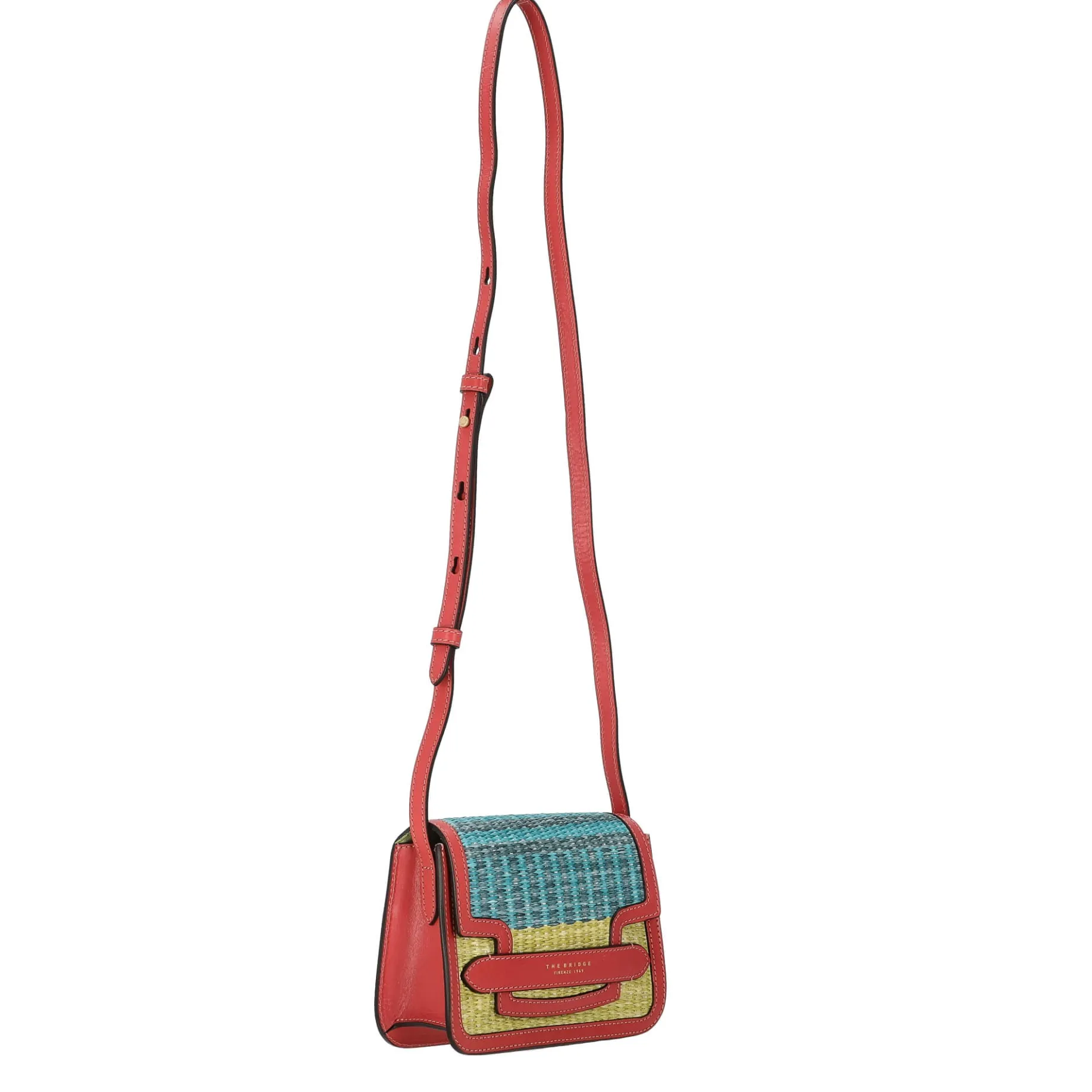 Lucrezia Wow - Umhängetasche 21 cm (verde/blu/azzurro)