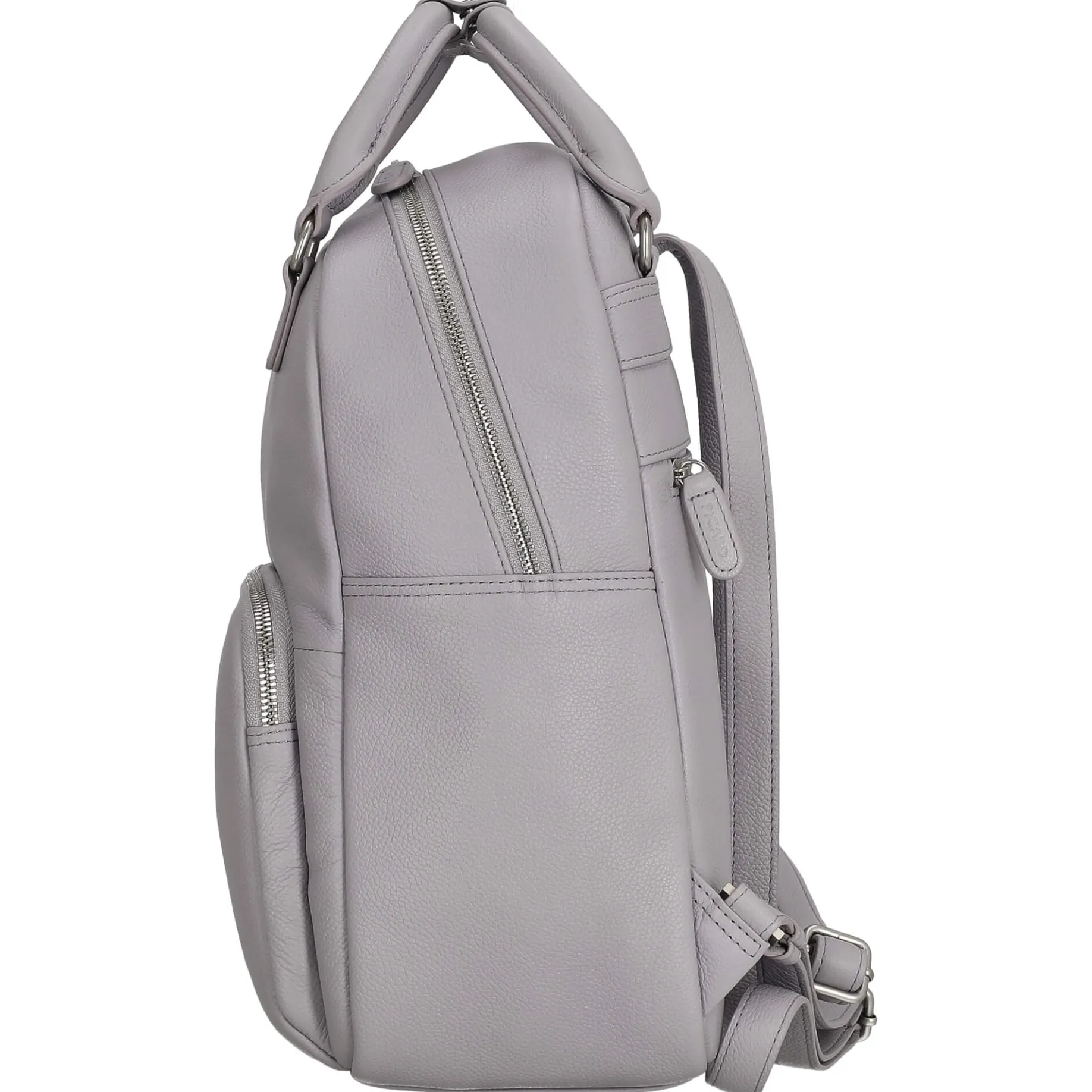 Luis - Rucksack 33 cm Rindsleder (lilac)