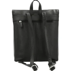 Luis - Rucksack 30 cm Rindsleder (schwarz)