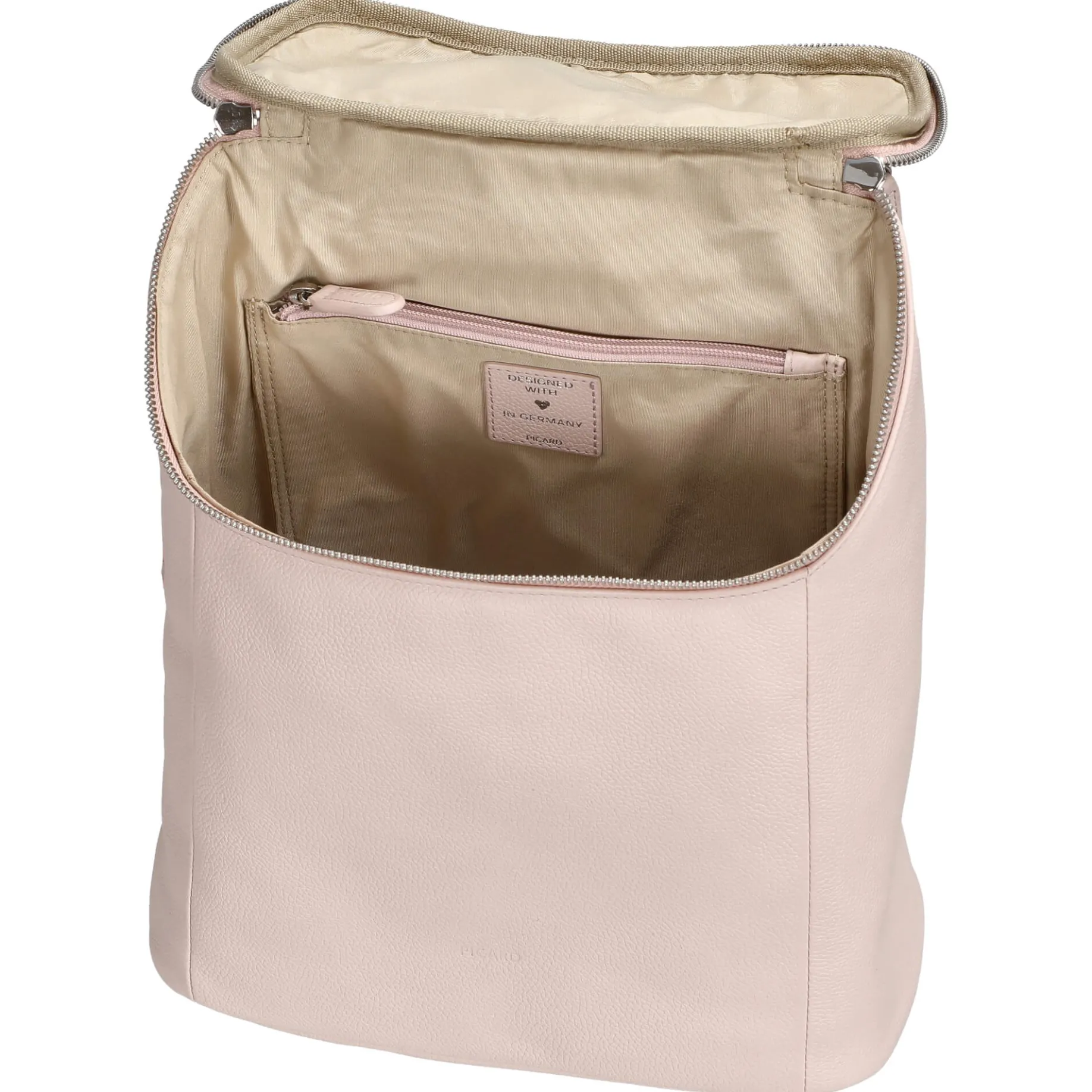 Luis - Rucksack S 32 cm Rindsleder (rose)