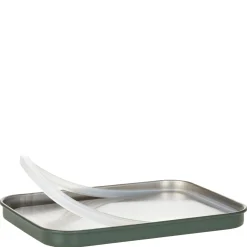Lunchbox Stainless Steel Solid 18 cm - Brotzeitbox (Bold Dark Olive)