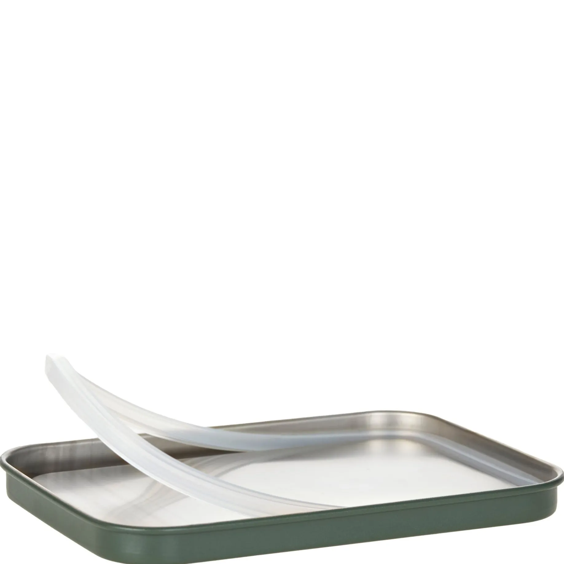 Lunchbox Stainless Steel Solid 18 cm - Brotzeitbox (Bold Dark Olive)