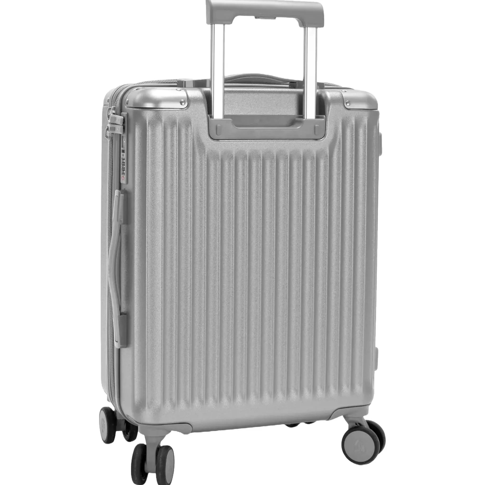 Luxe - 4-Rollen-Kabinentrolley S 53 cm erw. (silver)
