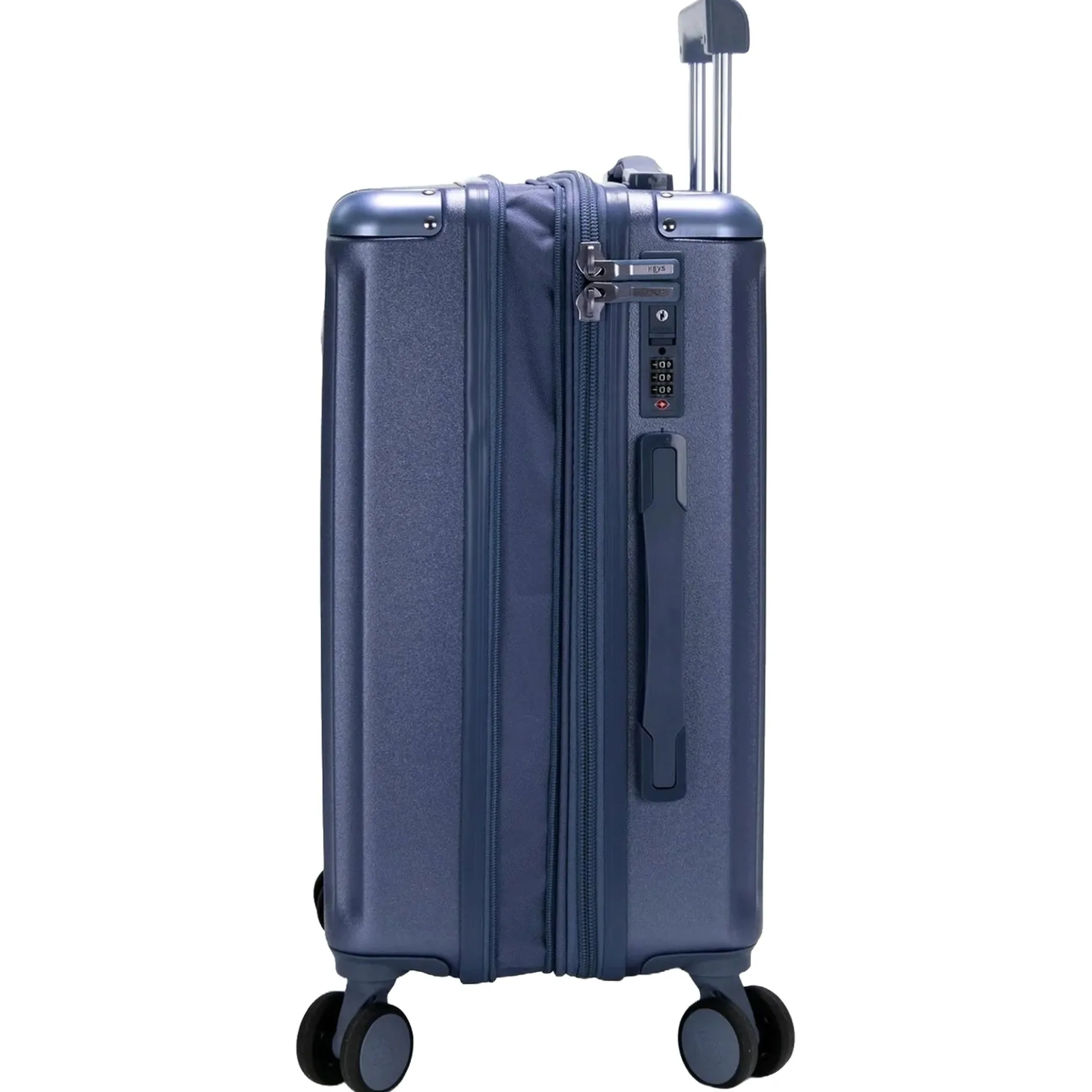 Luxe - 4-Rollen-Kabinentrolley S 53 cm erw. (navy)