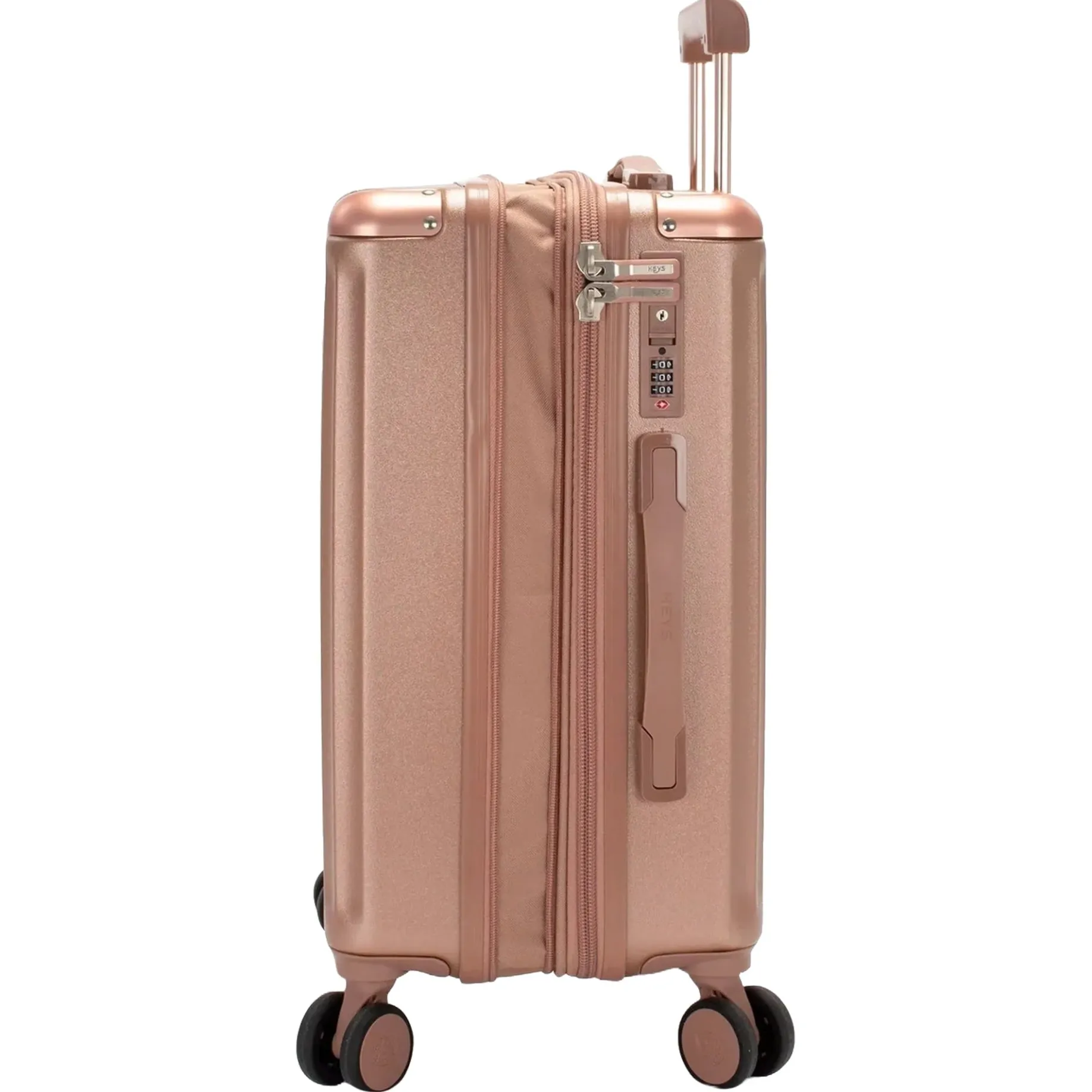 Luxe - 4-Rollen-Kabinentrolley S 53 cm erw. (rose gold)