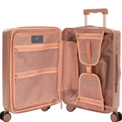 Luxe - 4-Rollen-Kabinentrolley S 53 cm erw. (rose gold)