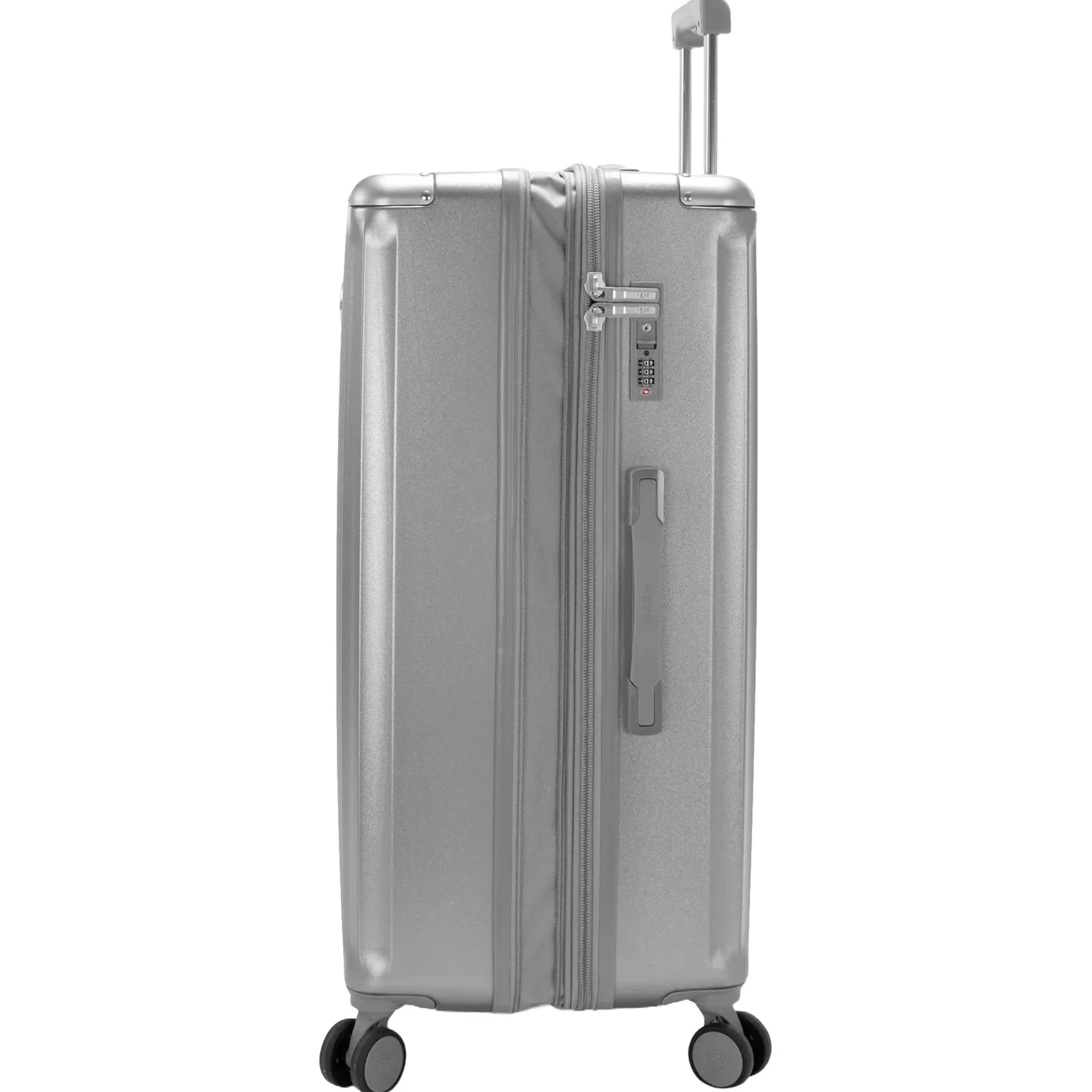 Luxe - 4-Rollen-Trolley L 76 cm erw. (silver)