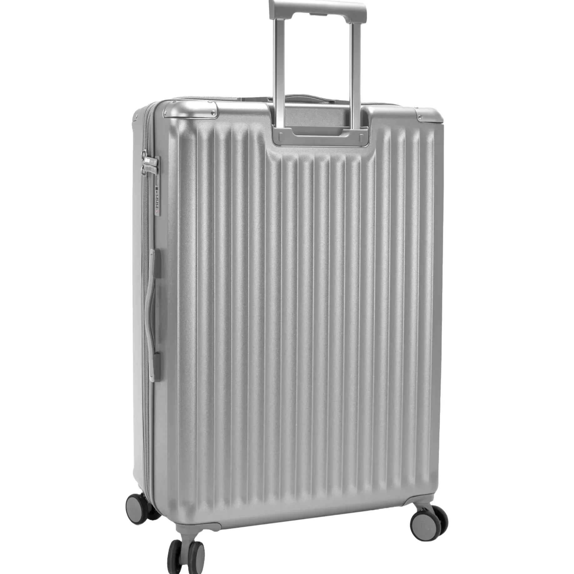 Luxe - 4-Rollen-Trolley L 76 cm erw. (silver)
