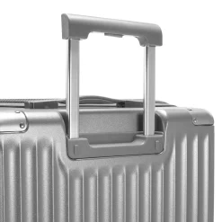 Luxe - 4-Rollen-Trolley L 76 cm erw. (silver)