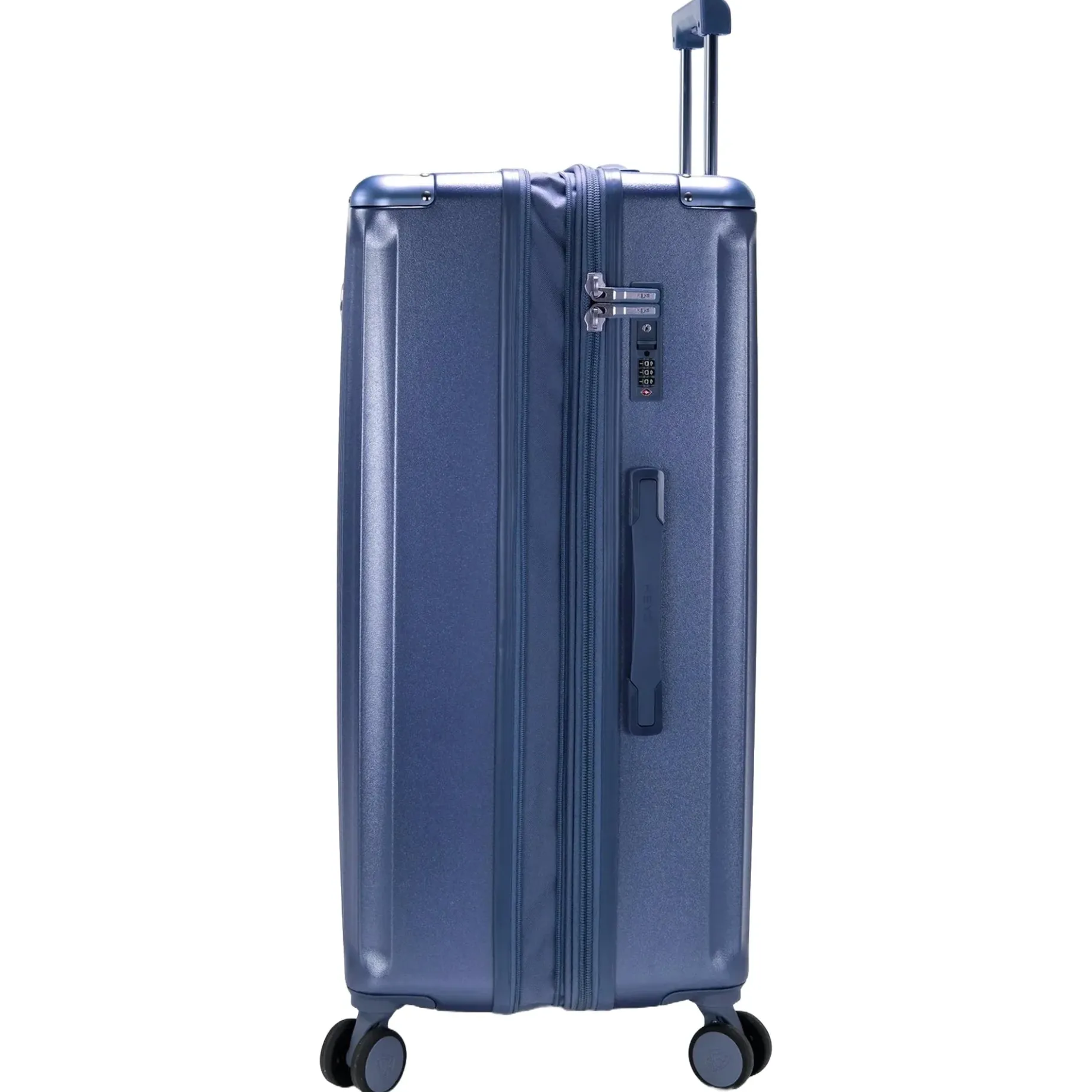 Luxe - 4-Rollen-Trolley L 76 cm erw. (navy)