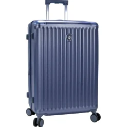 Luxe - 4-Rollen-Trolley M 66 cm erw. (navy)