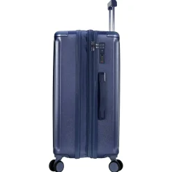 Luxe - 4-Rollen-Trolley M 66 cm erw. (navy)