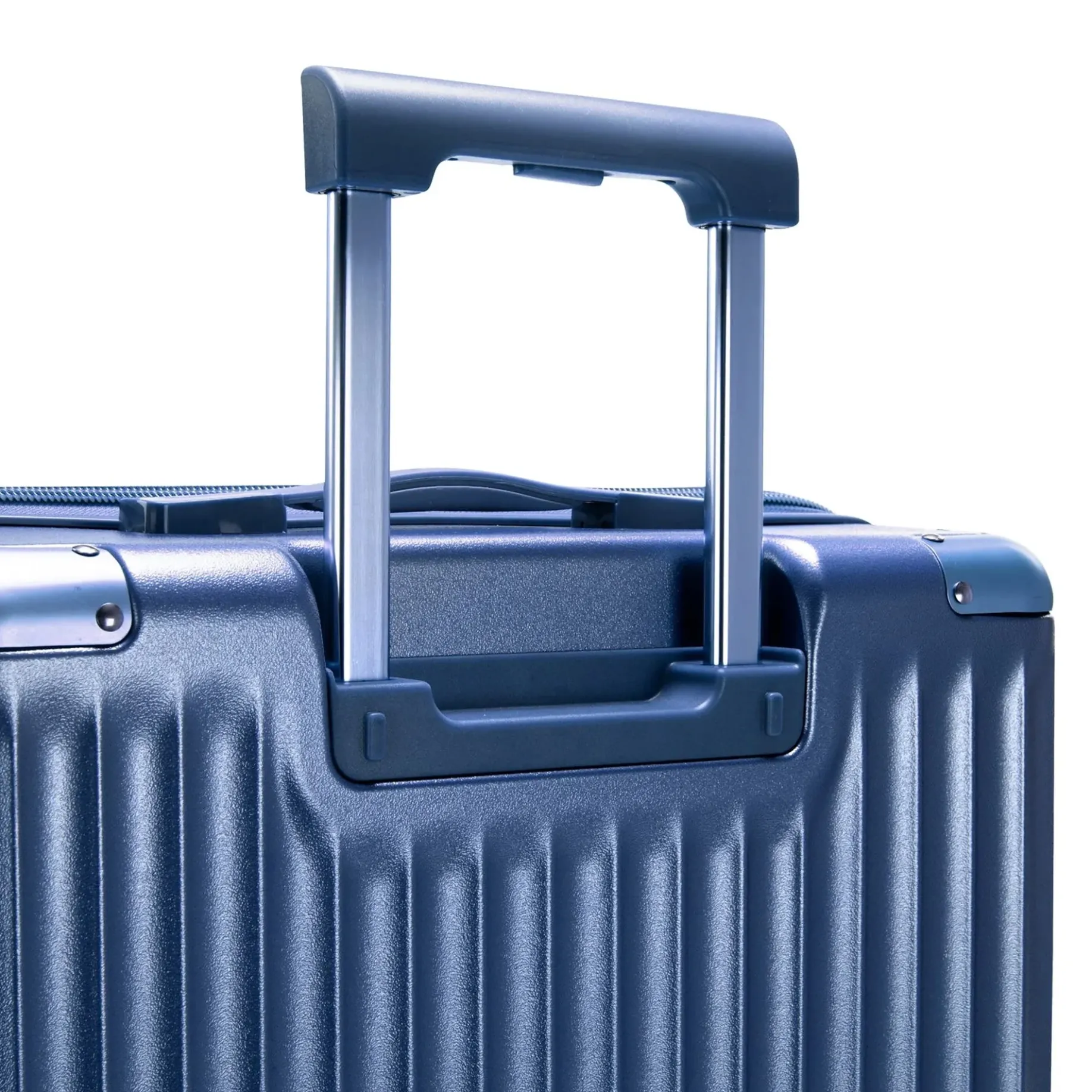 Luxe - 4-Rollen-Trolley M 66 cm erw. (navy)