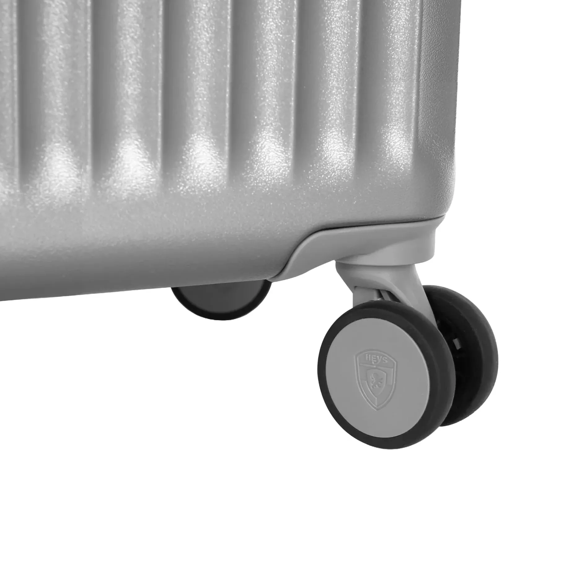 Luxe - 4-Rollen-Trolley M 66 cm erw. (silver)