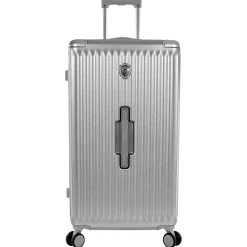 Luxe Trunk - 4-Rollen-Trolley 76 cm erw. (silver)