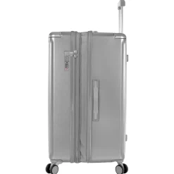 Luxe Trunk - 4-Rollen-Trolley 76 cm erw. (silver)