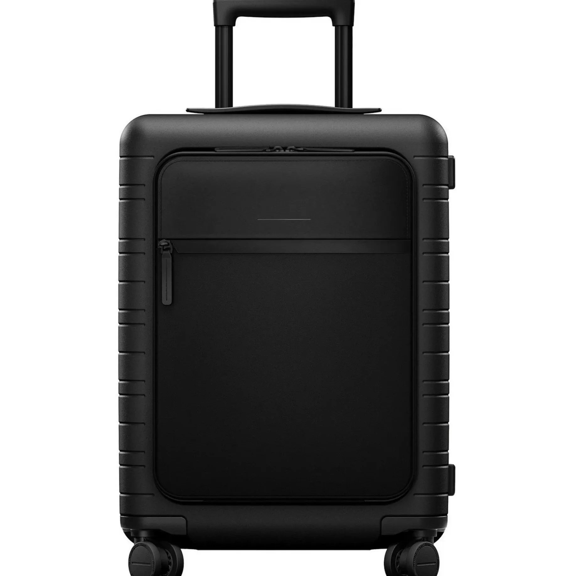 M5 Essential - 4-Rollen-Kabinentrolley mit Vortasche S 55 cm (all black)