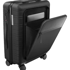 M5 Essential - 4-Rollen-Kabinentrolley mit Vortasche S 55 cm (all black)