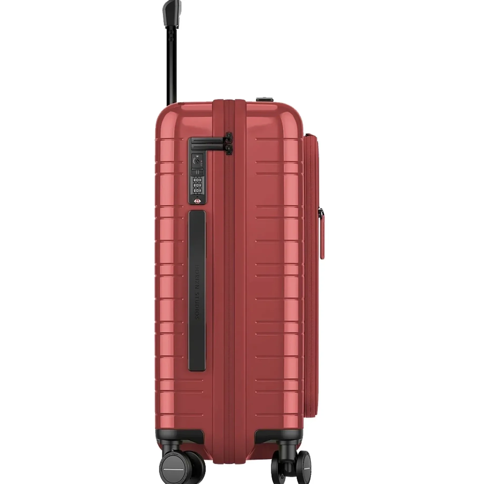 M5 Essential - 4-Rollen-Kabinentrolley mit Vortasche S 55 cm (glossy red)
