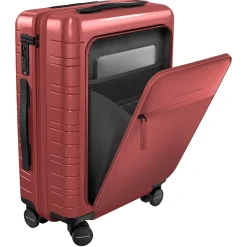 M5 Essential - 4-Rollen-Kabinentrolley mit Vortasche S 55 cm (glossy red)