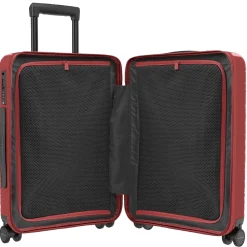 M5 Essential - 4-Rollen-Kabinentrolley mit Vortasche S 55 cm (glossy red)