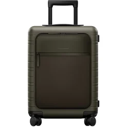 M5 Essential - 4-Rollen-Kabinentrolley mit Vortasche S 55 cm (dark olive)