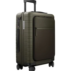 M5 Essential - 4-Rollen-Kabinentrolley mit Vortasche S 55 cm (dark olive)