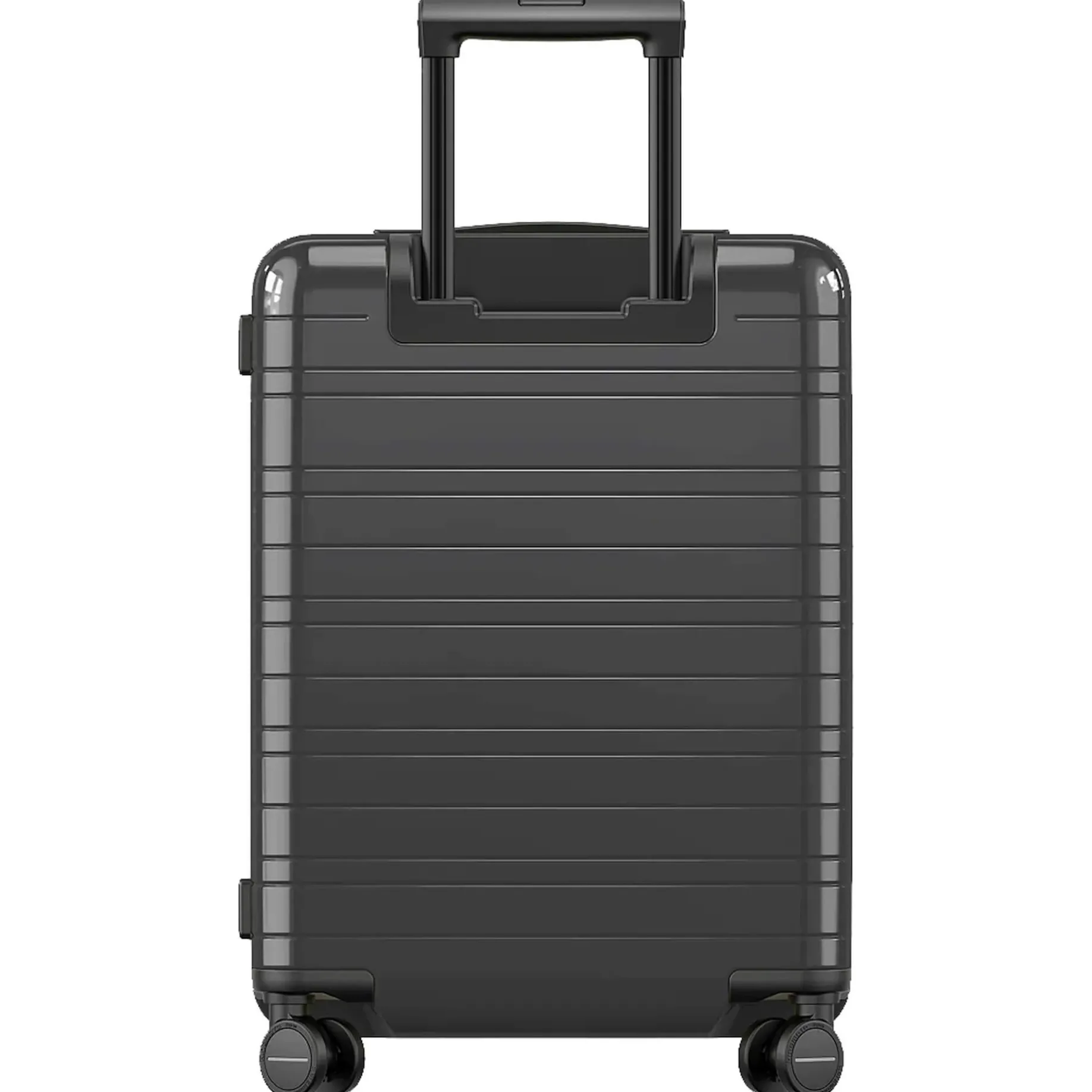 M5 Essential - 4-Rollen-Kabinentrolley mit Vortasche S 55 cm (glossy graphite)