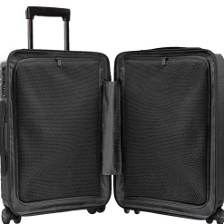 M5 Essential - 4-Rollen-Kabinentrolley mit Vortasche S 55 cm (glossy graphite)
