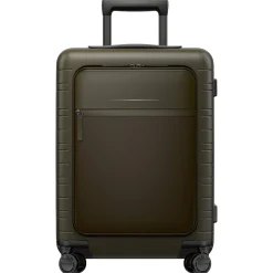 M5 Pro - 4-Rollen-Kabinentrolley mit Vortasche 15" 55 cm (dark olive)
