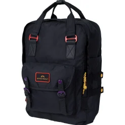 Macaroon Large Happy Camper 20 - Rucksack 45 cm (schwarz)