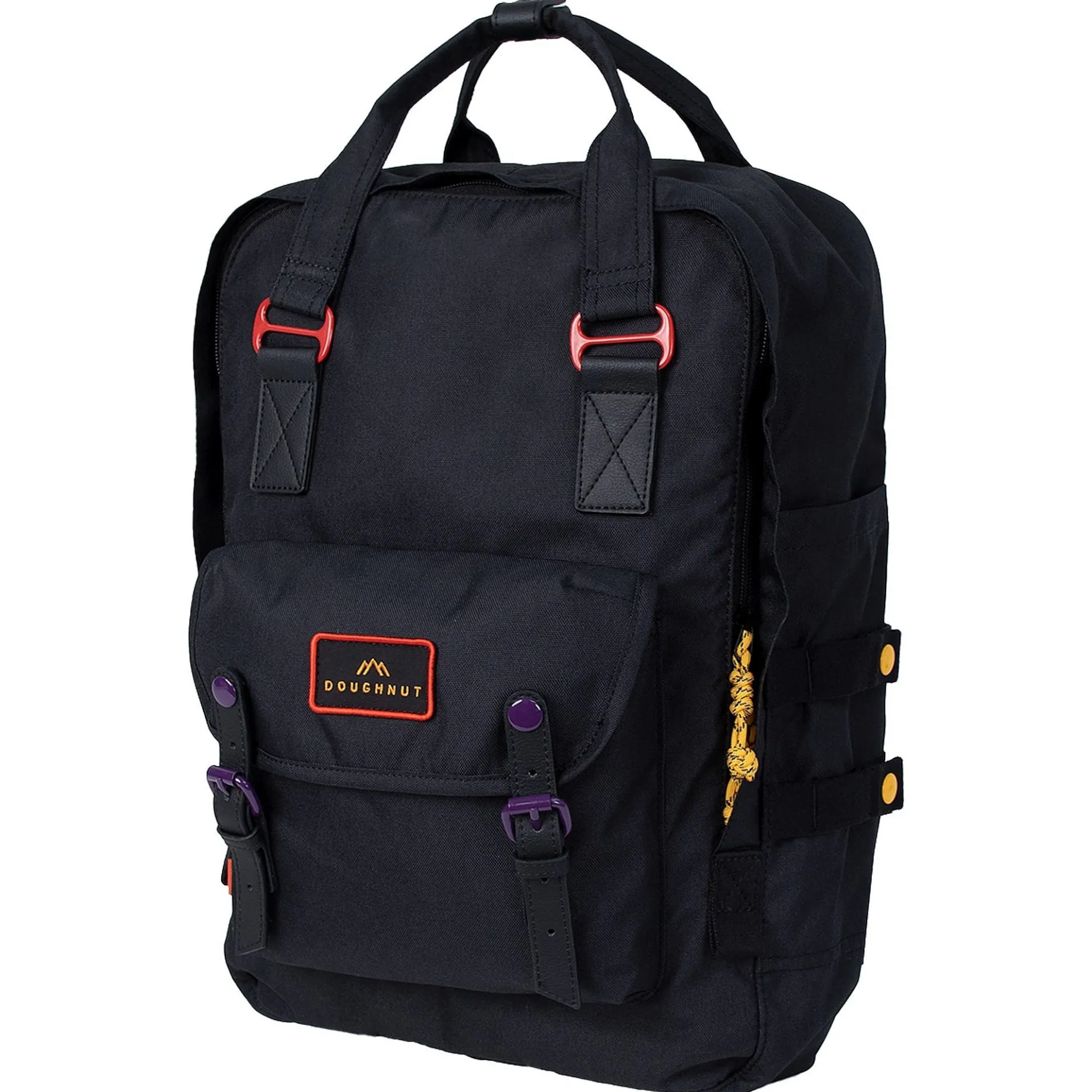 Macaroon Large Happy Camper 20 - Rucksack 45 cm (schwarz)