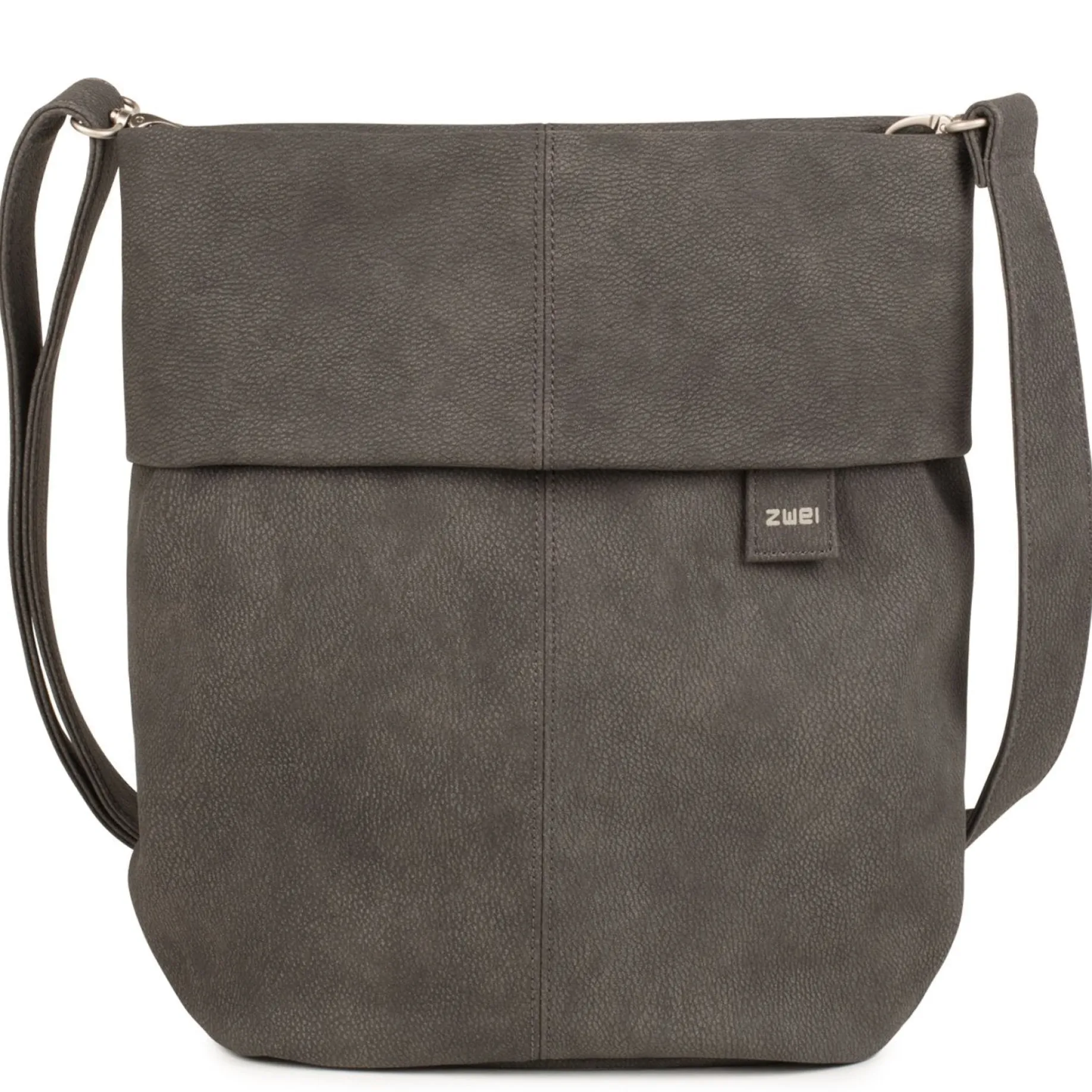 Mademoiselle M12 - Schultertasche 32 cm (nubuk-stone)