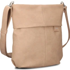 Mademoiselle M12 - Schultertasche 32 cm (nubuk-sand)
