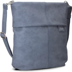 Mademoiselle M12 - Schultertasche 32 cm (nubuk-sky)