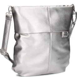 Mademoiselle M12 - Schultertasche 32 cm (silver)
