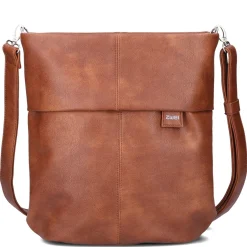 Mademoiselle M12 - Schultertasche 32 cm (cognac)