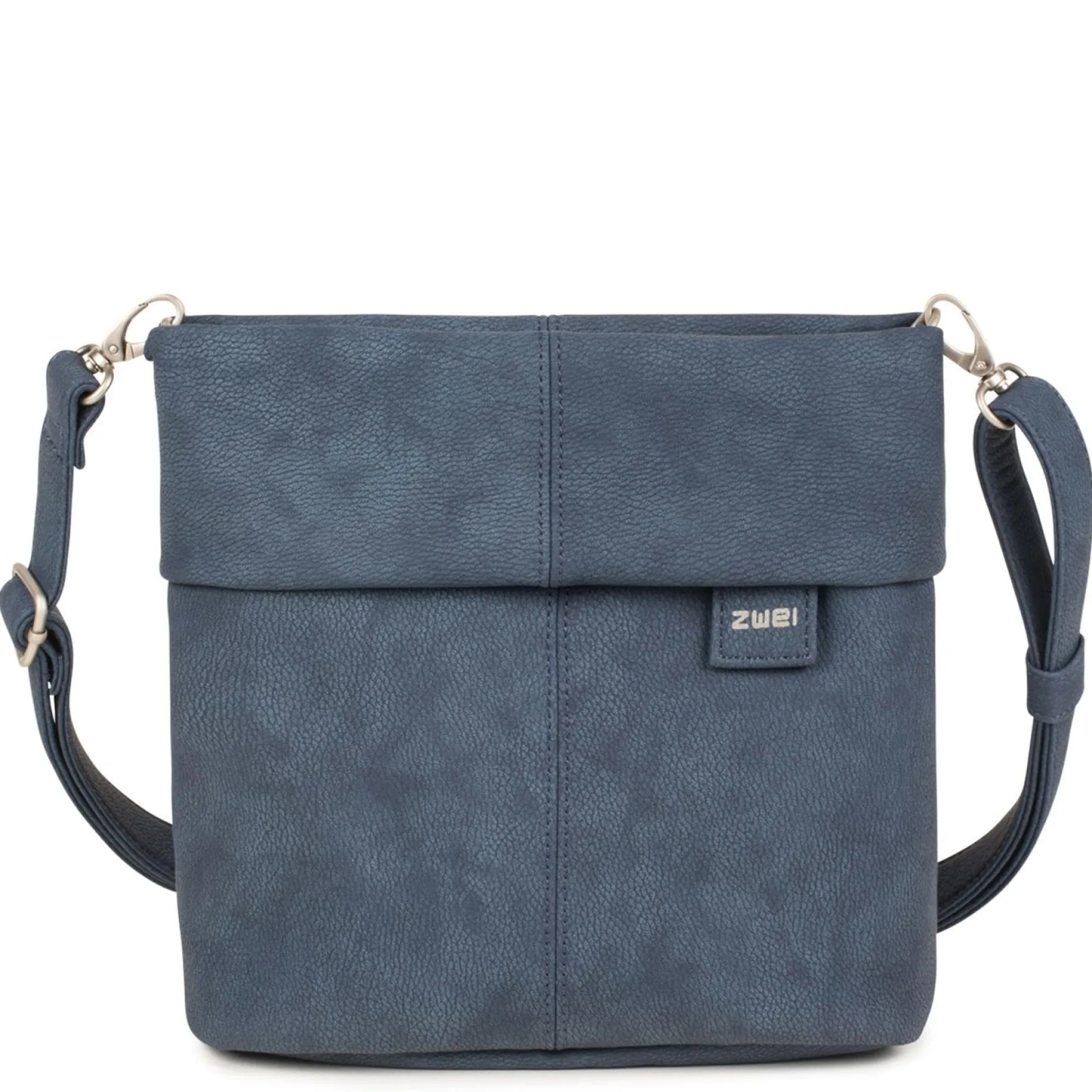 Mademoiselle M8 - Schultertasche 25 cm (nubuk-blue)