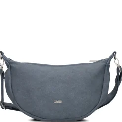 Mademoiselle M70 - Umhängetasche 34 cm (nubuk-blue)