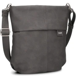 Mademoiselle M90 - Umhängetasche 28 cm (nubuk-stone)