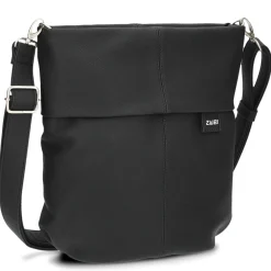 Mademoiselle M90 - Umhängetasche 28 cm (nubuk-black)