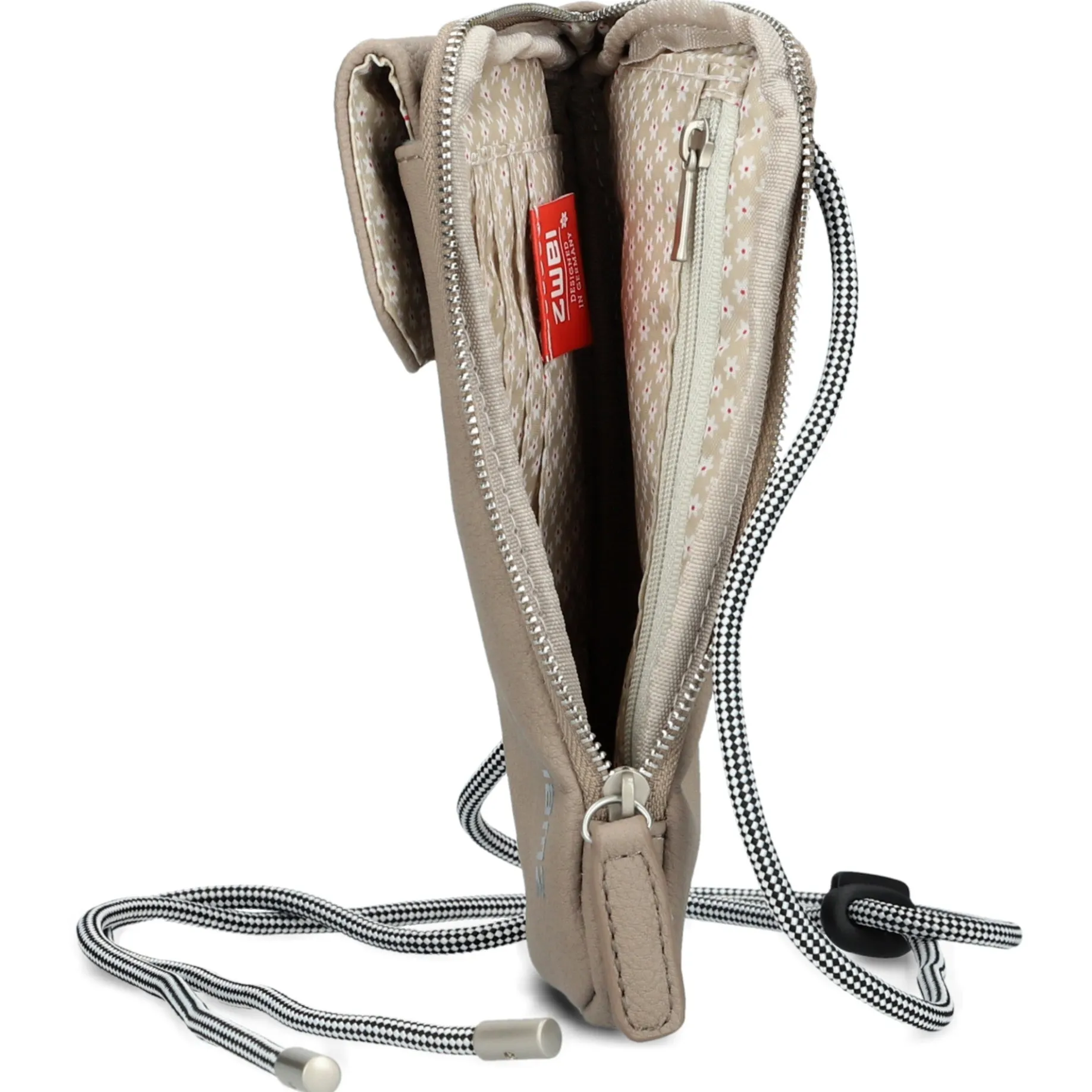 Mademoiselle MP30 - Handytasche 19 cm (nubuk-cappuccino)