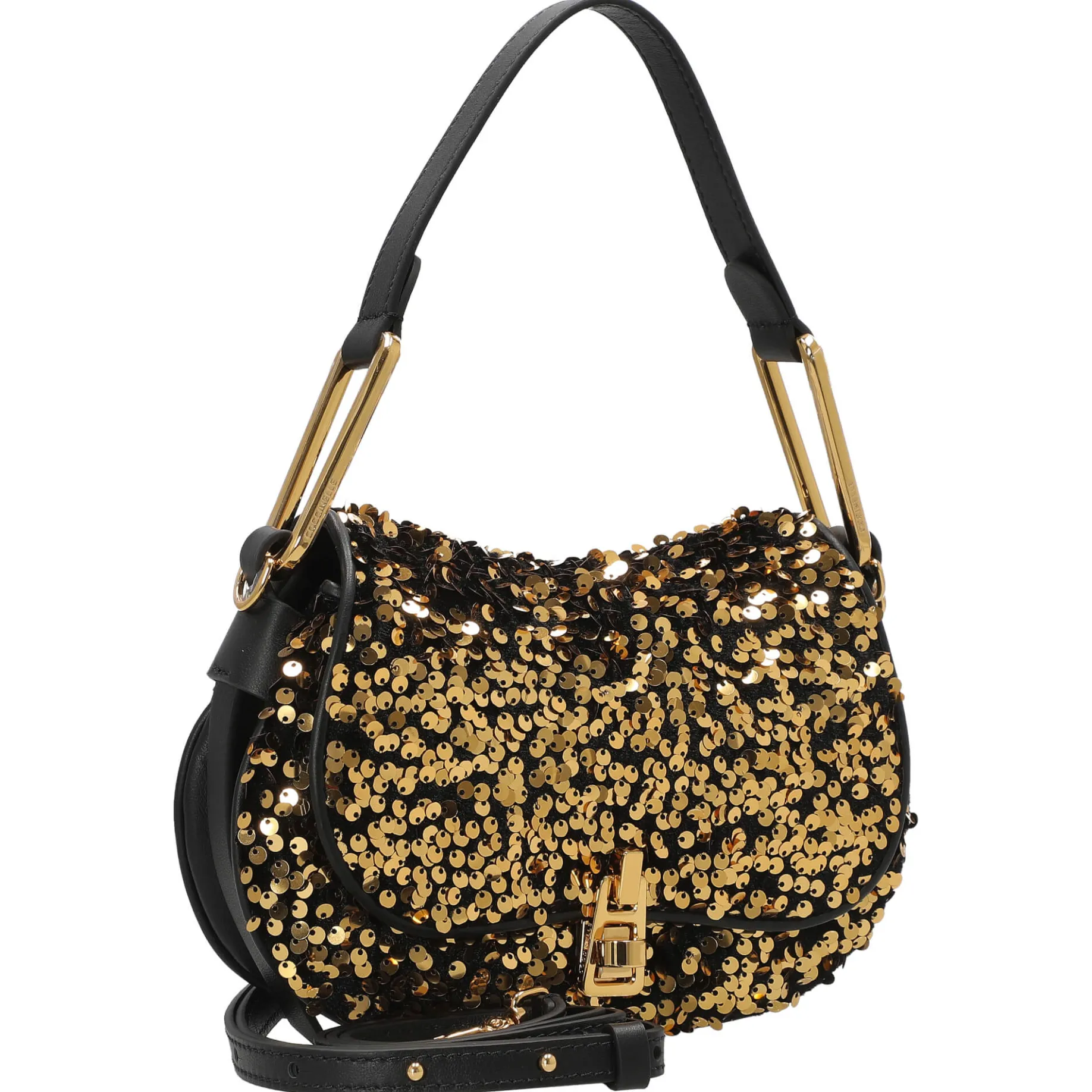 Magie Pailettes - Schultertasche 22 cm (golden/noir)