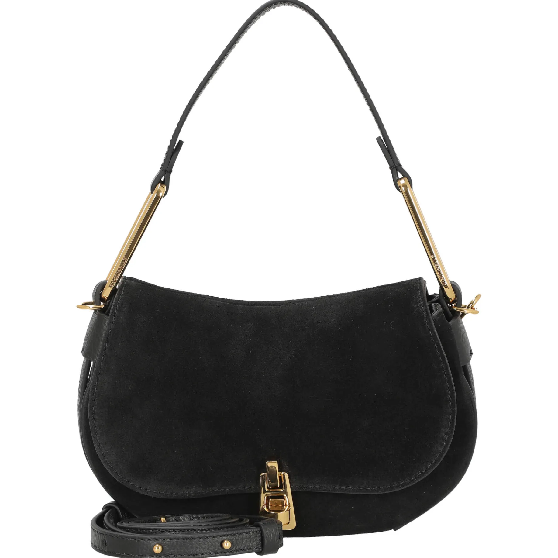 Magie Suede - Schultertasche 22 cm (noir/noir)