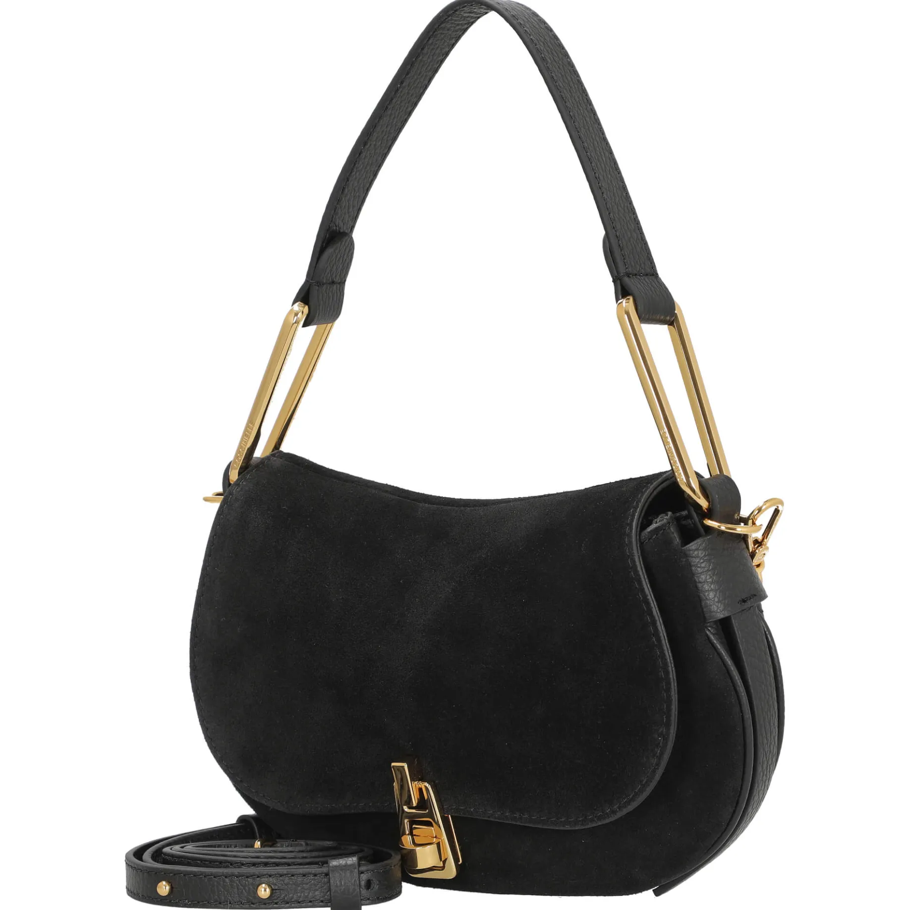 Magie Suede - Schultertasche 22 cm (noir/noir)